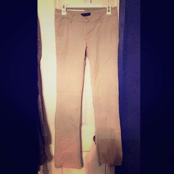 Tan Twill Pants