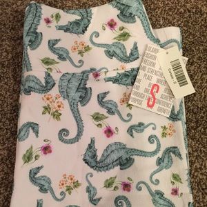 Lularoe Cassie skirt small seahorse unicorn!
