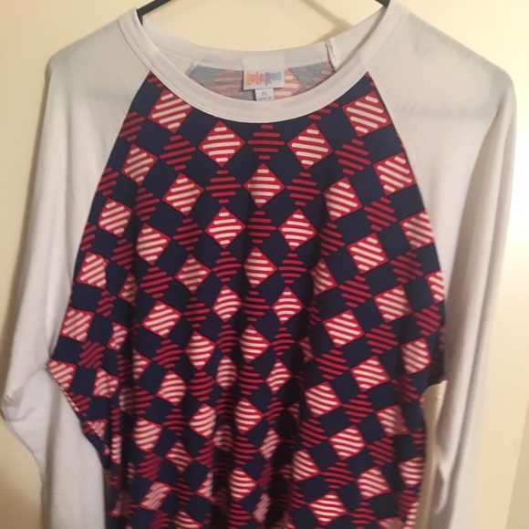 XL Randy baseball tee by LuLaRoe