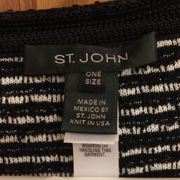 St. John knit wrap - Picture 4 of 4