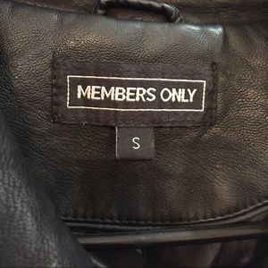 Members Only Jackets & Coats - Moto style leather jacket Members Only Jackets & Coats - Moto style leather jacket
