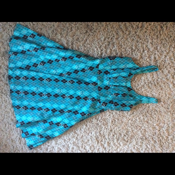 Voodoo Vixen Argyle dress