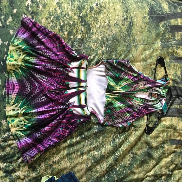 Revolve Multicolored dress - Picture 3 of 3