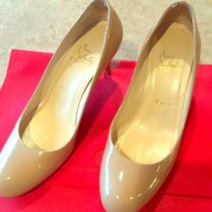 Christian Louboutin 3" Pumps - Nude