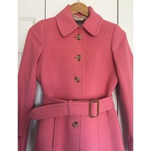 J.Crew Double Cloth Boulevard Trench Coat