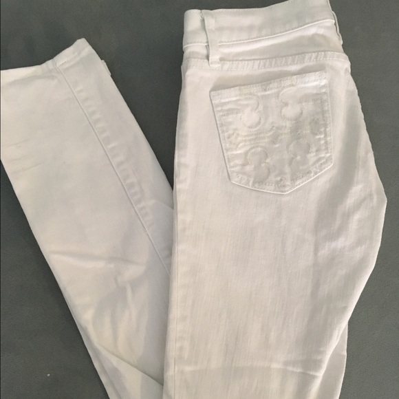 ⏰ TORY BURCH white jeans Skinny