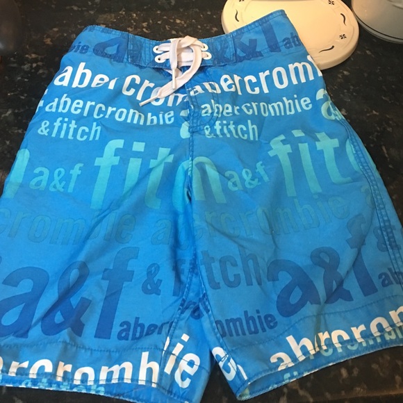 Abercrombie large kids swim trunks like new