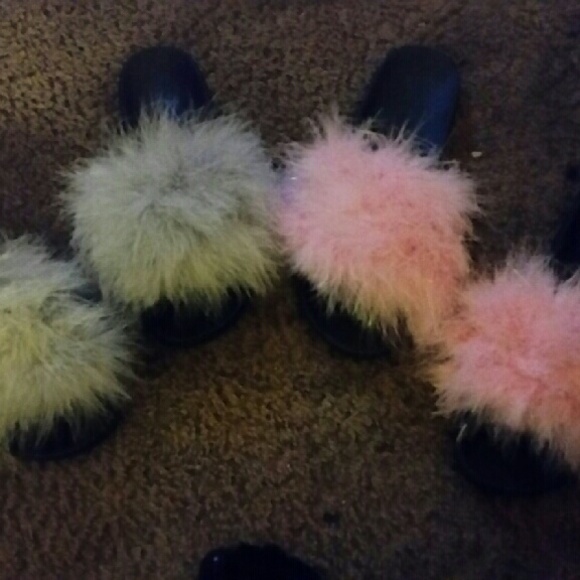 Faux Fur Slippers