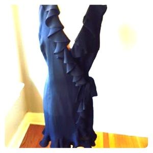 A.B.S. Wrap Around Little Black Dress