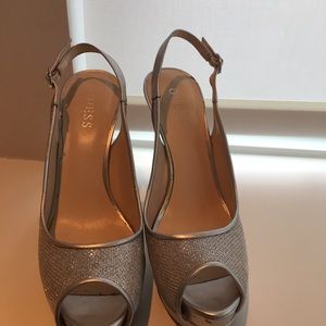 Guess platform heels