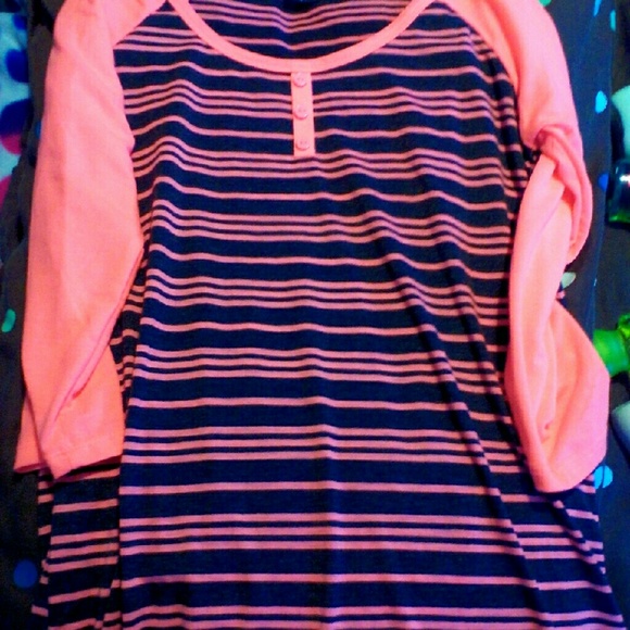 Baseball striped shirt