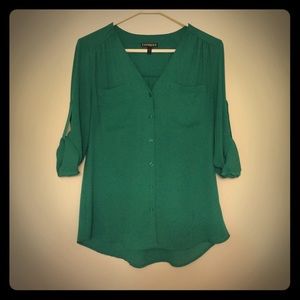 Express Green Portofino Shirt