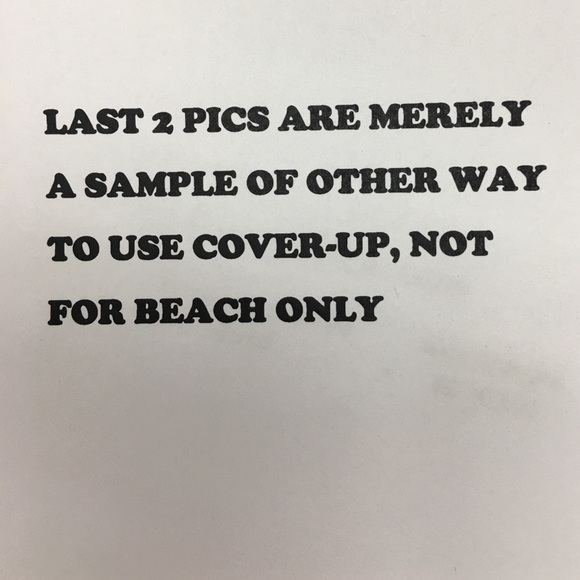 Vintage floral mini dress cover-up - Picture 7 of 7