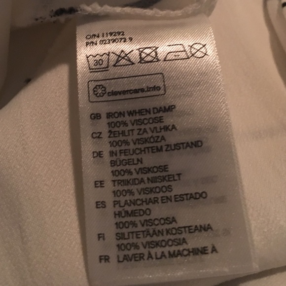 H&M hi low dress SZ 4 - Picture 4 of 4