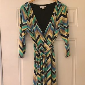 Liz Claiborne Faux wrap dress