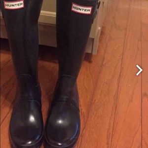 Hunter Boots classic black tall