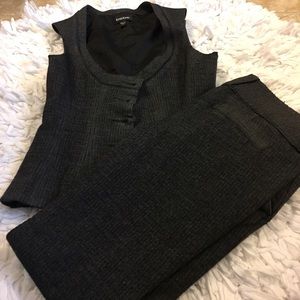 Bebe suit dark grey