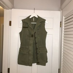 Willow and Clay Military Vest