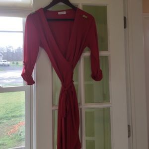 NWOT Calvin Klein Wrap Dress