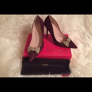 Kate Spade Lissie Bordo Pumps - Sz. 9.5