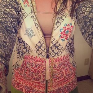 Billabong reversible hoodie sz small