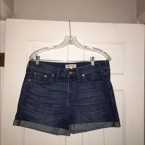 Madewell Boyfriend Denim Shorts