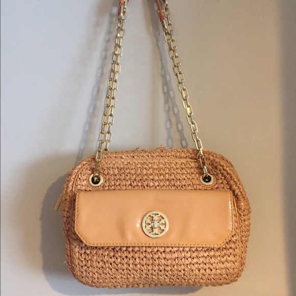 Tory Burch Straw Handbag