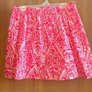 Lilly Pulitzer pink Cassie skirt with pockets!