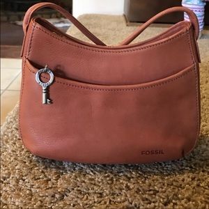 Gorgeous Fossil Cross Body Leather Purse