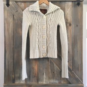 NEW Hollister Button Up Sweater