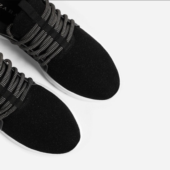 ZARA Glitter Sneakers - Picture 3 of 4