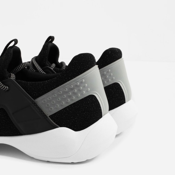 ZARA Glitter Sneakers - Picture 4 of 4