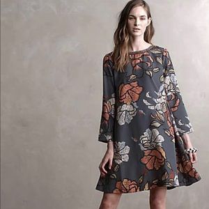 ISO Sketched Peonies tunic by Maeve Anthro XS