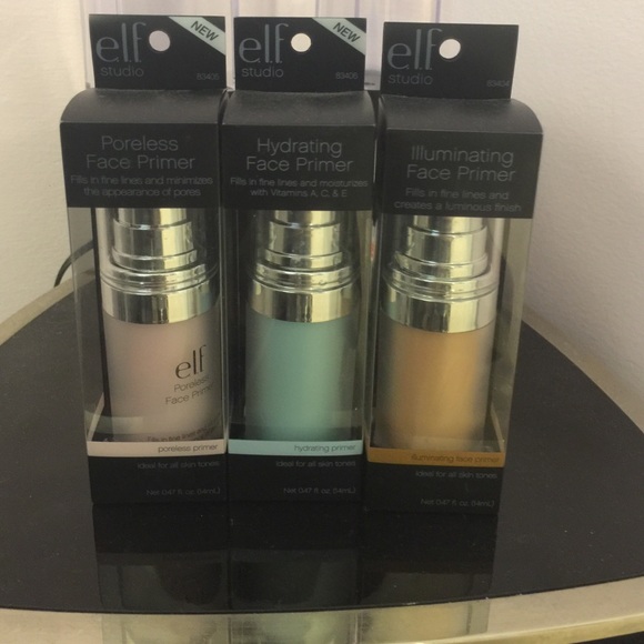 E.L.F. Cosmetics face primers.