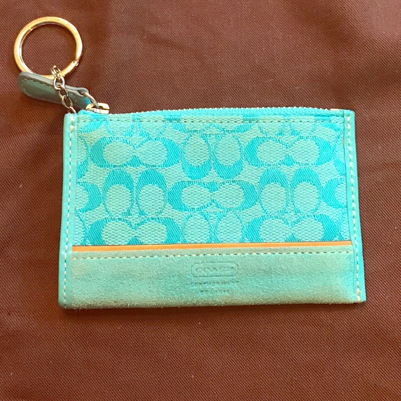 Authentic Coach card holder/change purse
