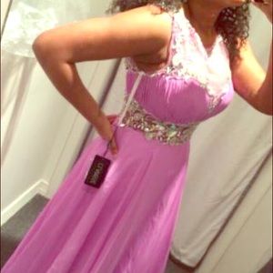 Lilac Prom Dress