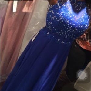 Navy Blue Prom dress
