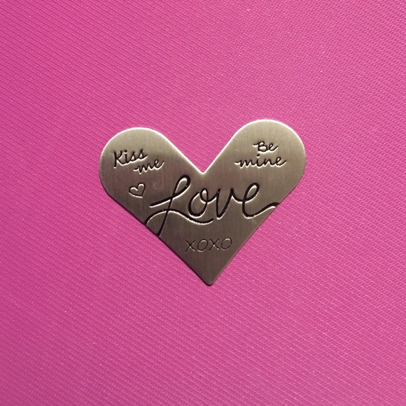 Origami Owl heart Plate