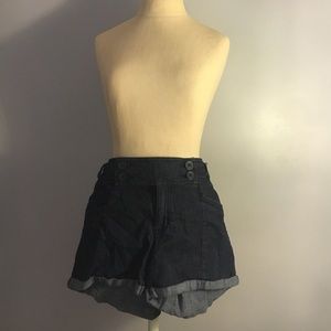 High Waisted Jean Shorts