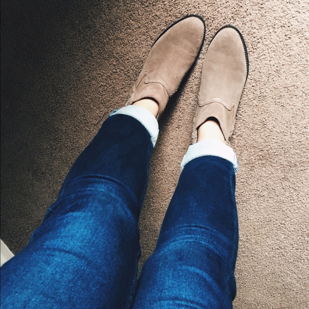 Dolce Vita Suede Ankle Booties