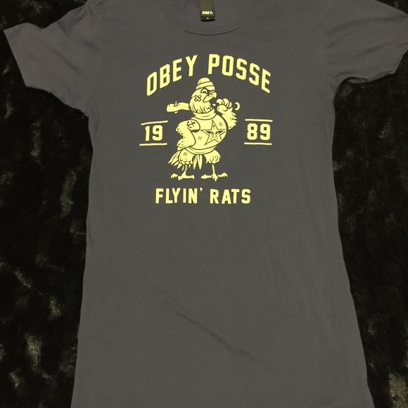 OBEY POSSE FLYIN' RATS SHIRT 🐀