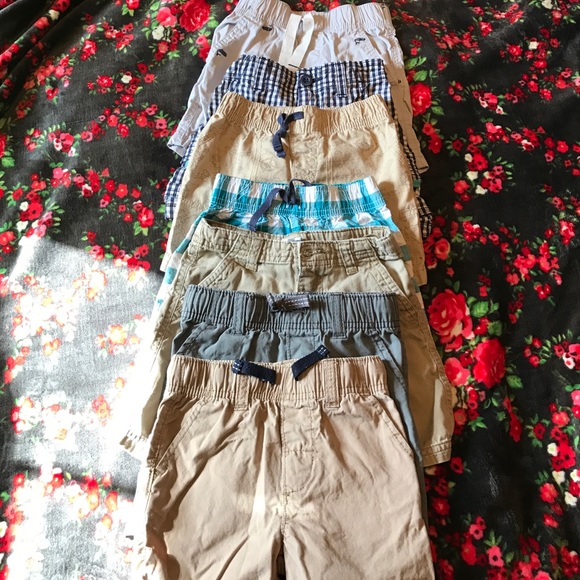 Bundle of 7 toddler boy shorts
