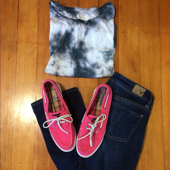 Pink Sperry Top-Siders