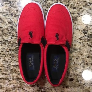 Polo Ralph Lauren slip on sneakers