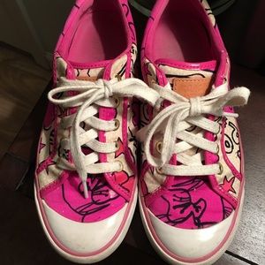 Pink Coach Poppy Sneakers