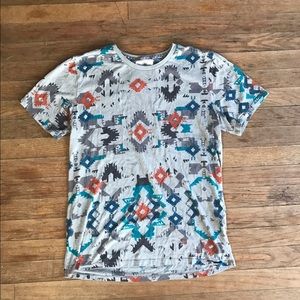 PacSun, On The Byas, Patterned T-Shirt, Men's