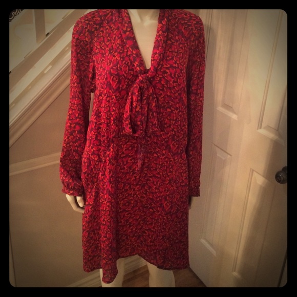 leopard a-line style dress