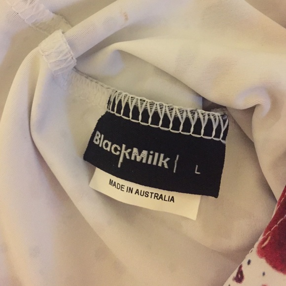 Blackmilk blood splatter bodycon dress - Picture 3 of 4