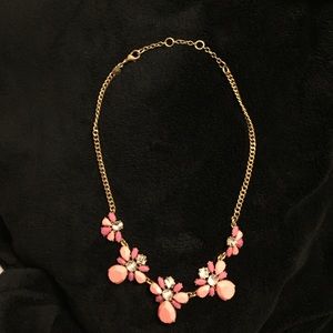 Coral & Pink Statement Necklace