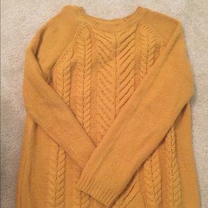 Mustard sweater